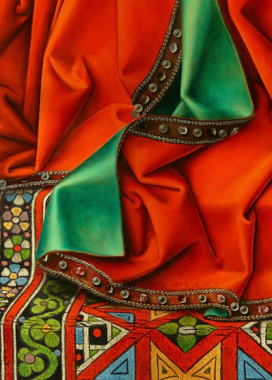 Jan Van Eyck的detail“The Madonna with Can