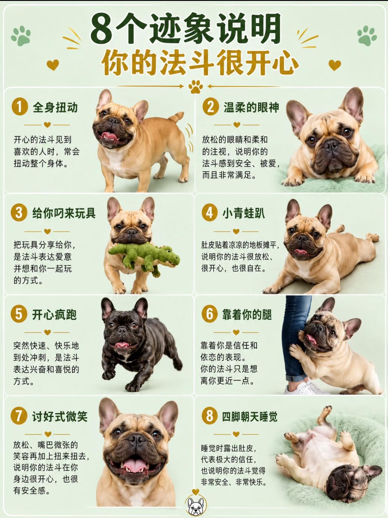 🐾快乐密码（快收藏这份指南！）养一只法斗就像和一个精力充沛的四脚喜剧...