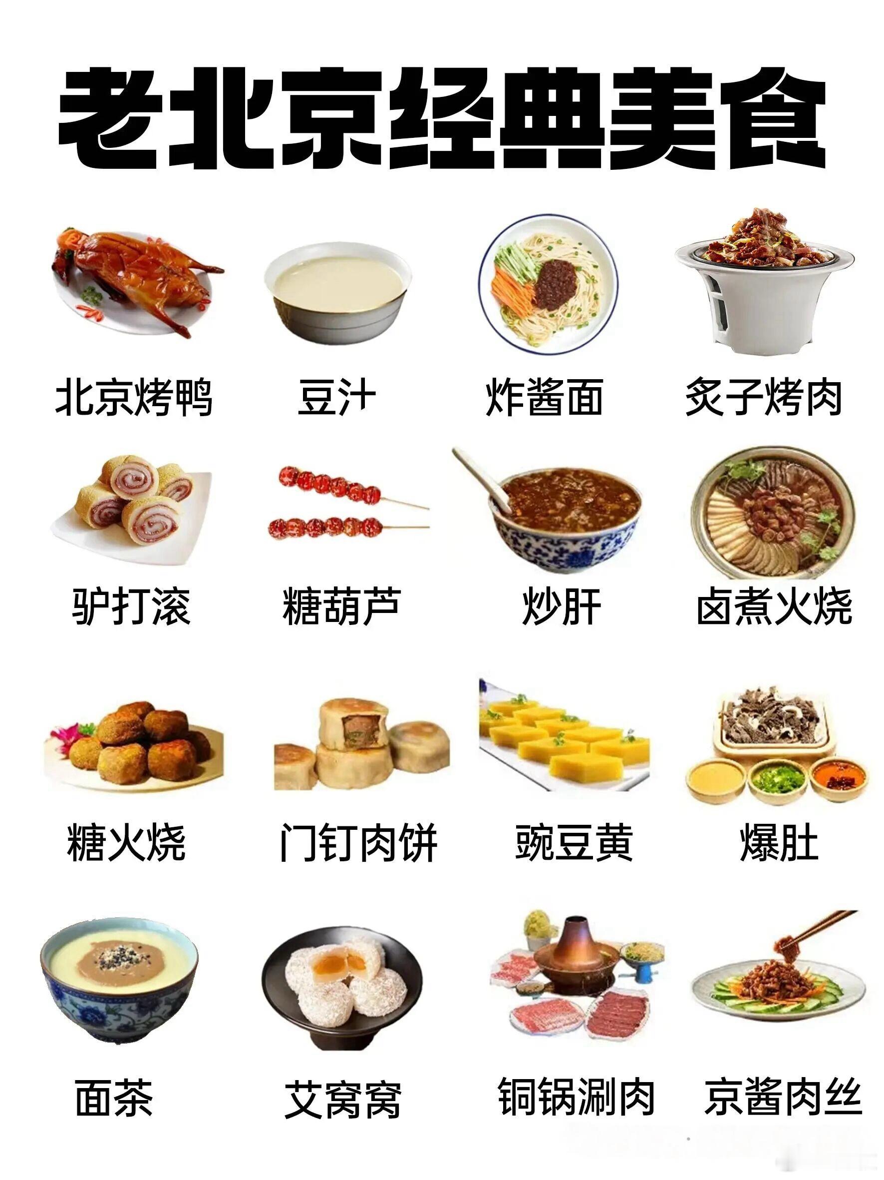老北京的經典美食 