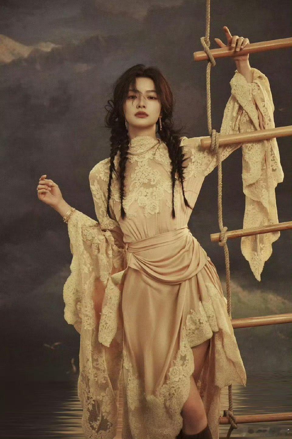 徐若晗撞衫田曦薇都是美女好美好看 