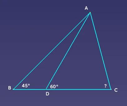 如何利用60°特殊角
如图一，△ABC中，D为BC上一点，满足CD=2BD，∠B