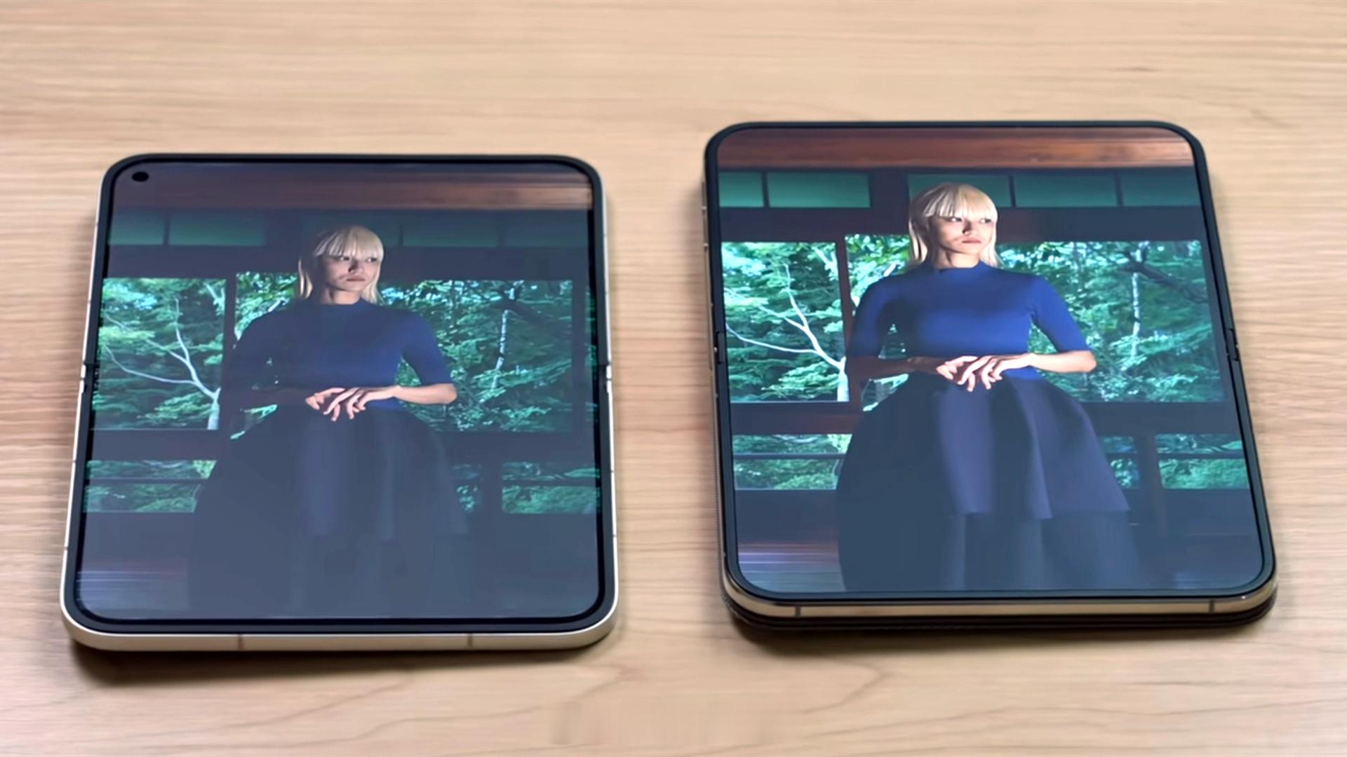 钟文泽给小米贴磨砂膜对比 这么一看，果子的iPhone Duo还是给行业带来了些