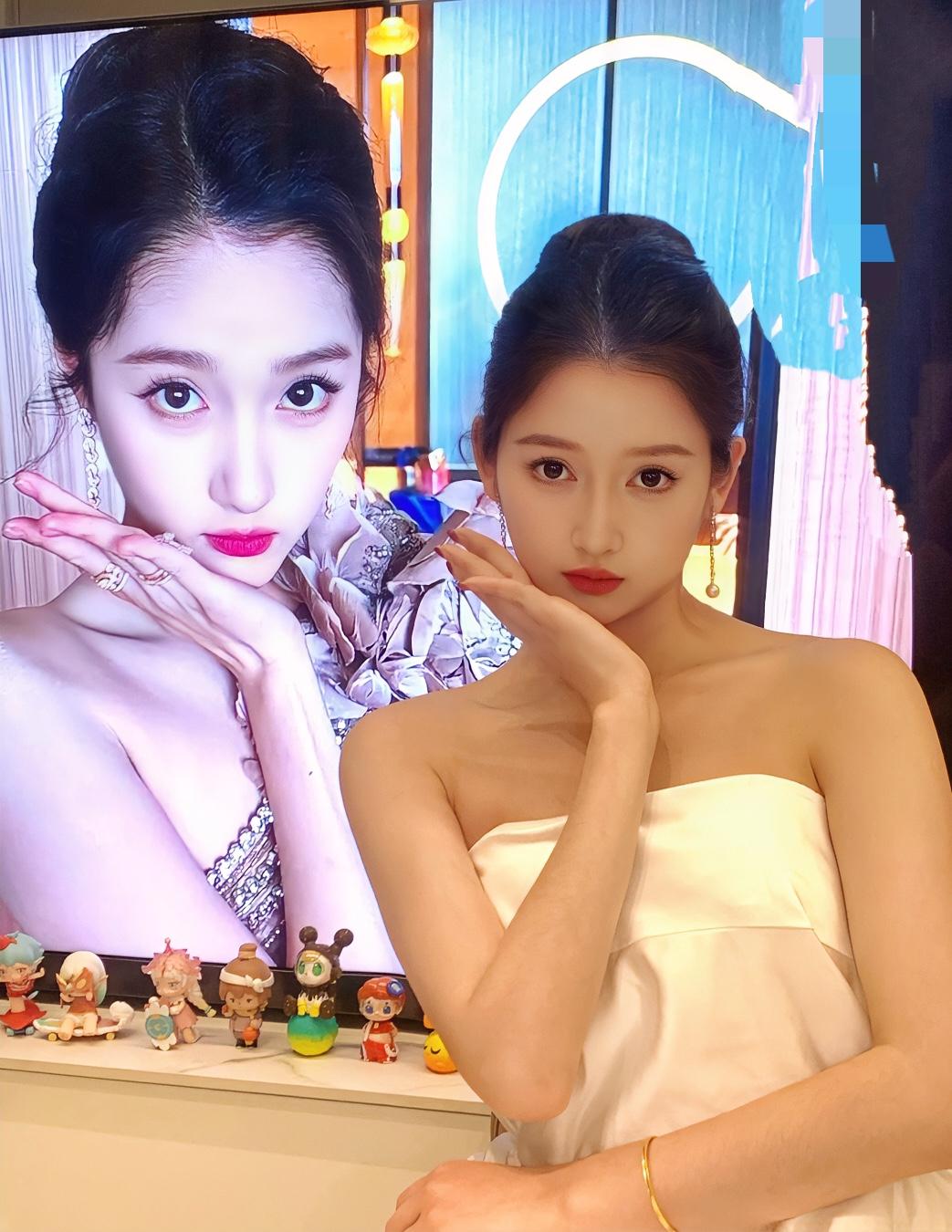 还真的像关晓彤