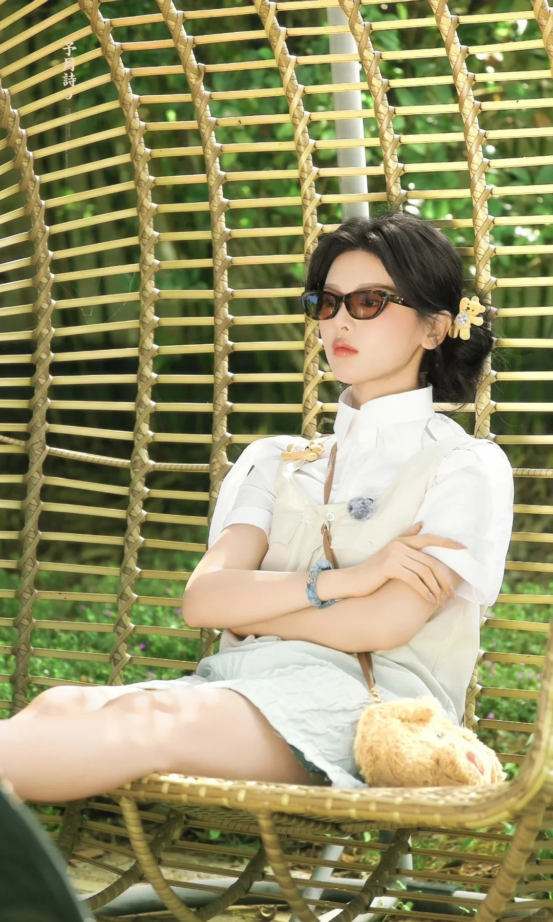 杨超越妹妹真是甜美担当超可爱的
