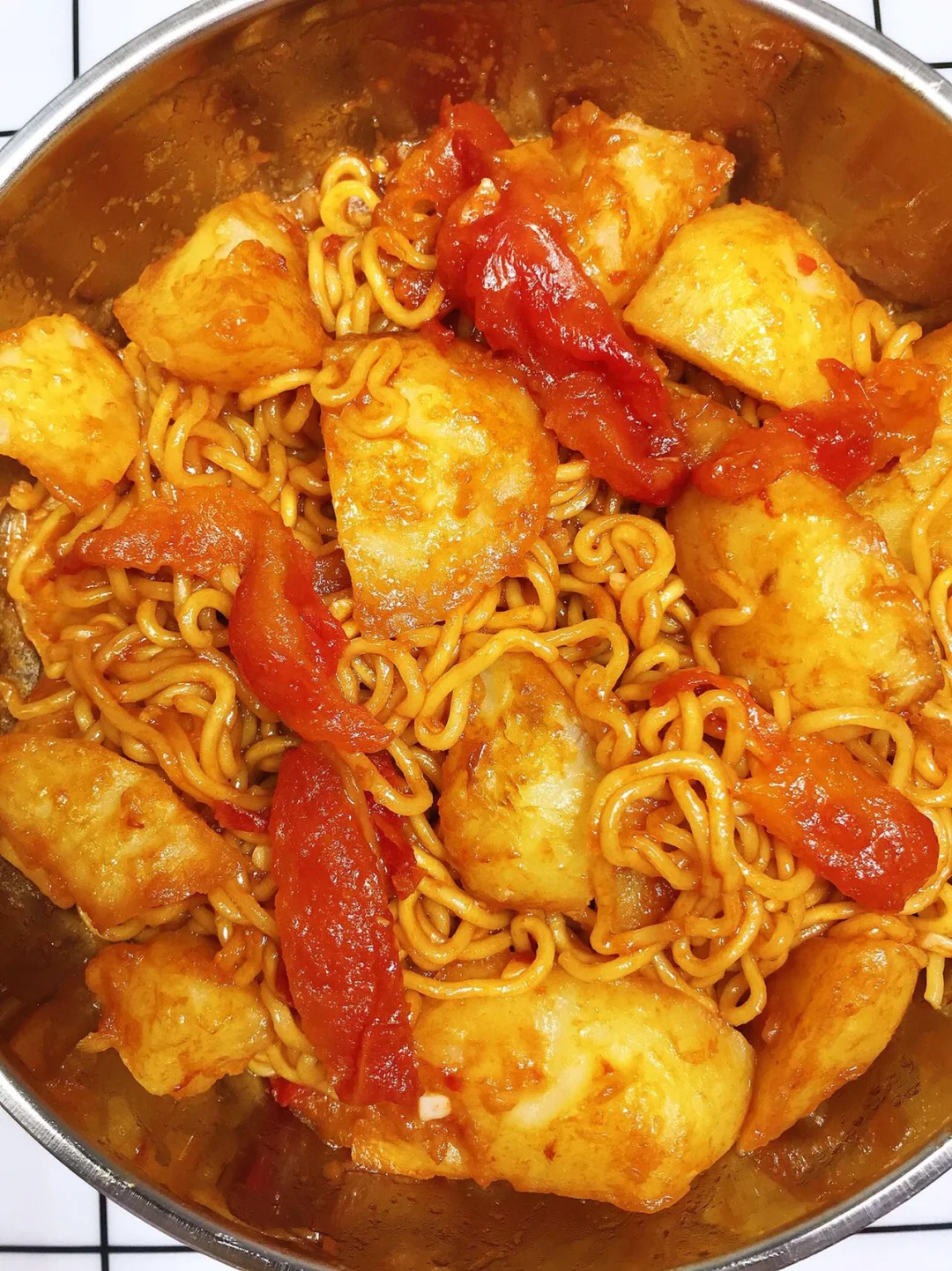 想向全世界安利这个土豆番茄焖面！！太香了！