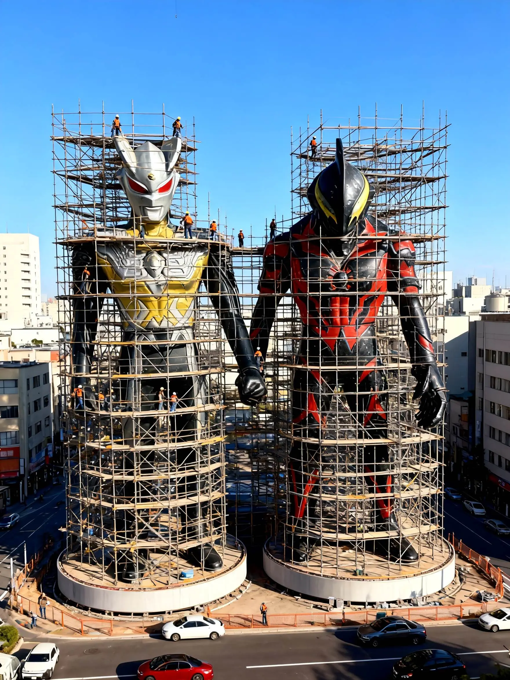 AI施工雕像 我的ai巨型雕像登场