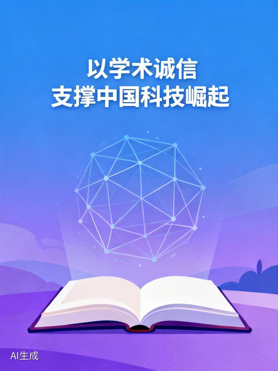 媒体：以学术诚信支撑中国科技崛起 学术诚信，那可是中国科技崛起的基石啊！如今科技
