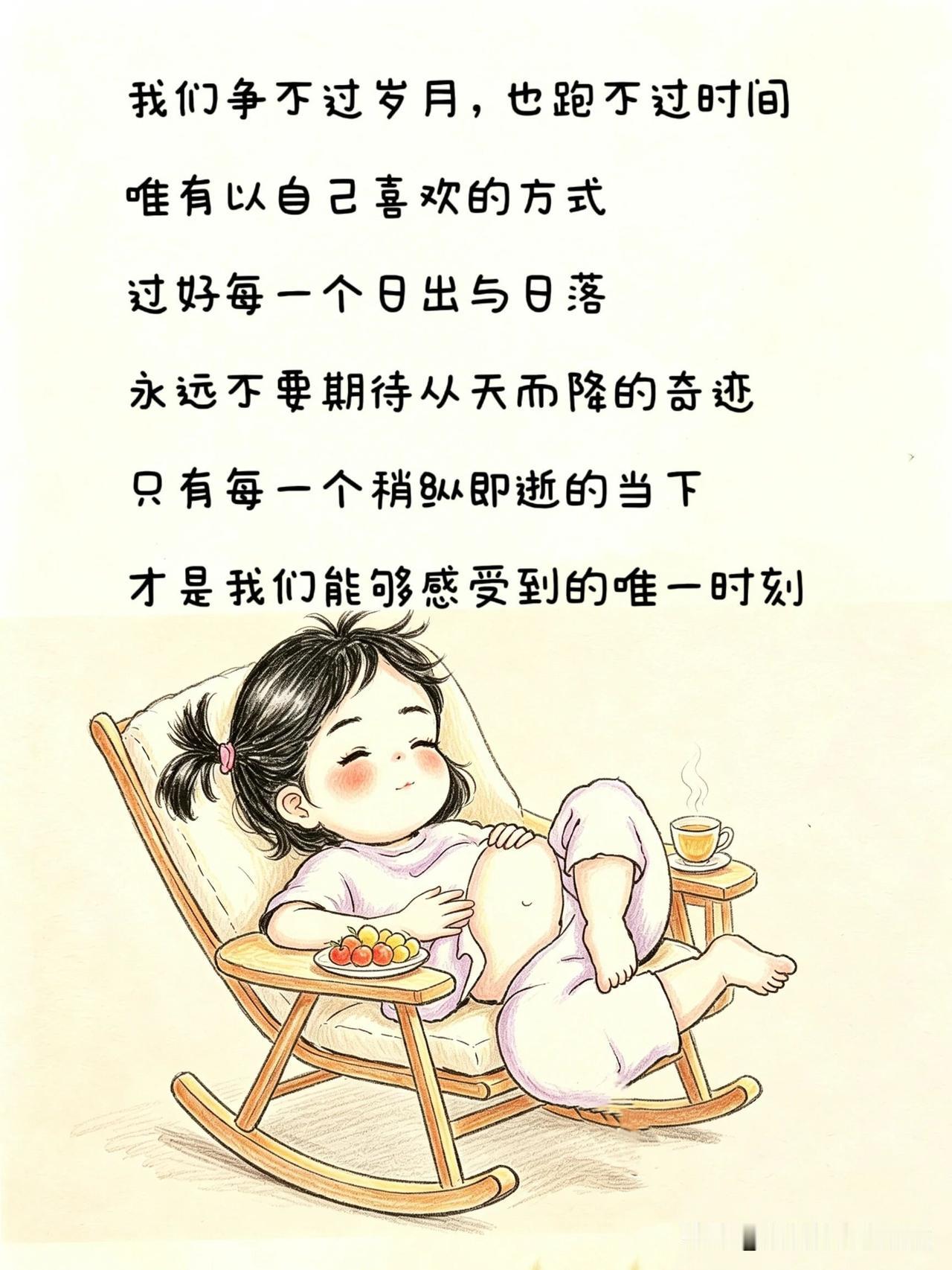 “非淡泊无以明志，
非宁静无以致远。”
这话出自诸葛亮的《诫子书》。
把名利看淡