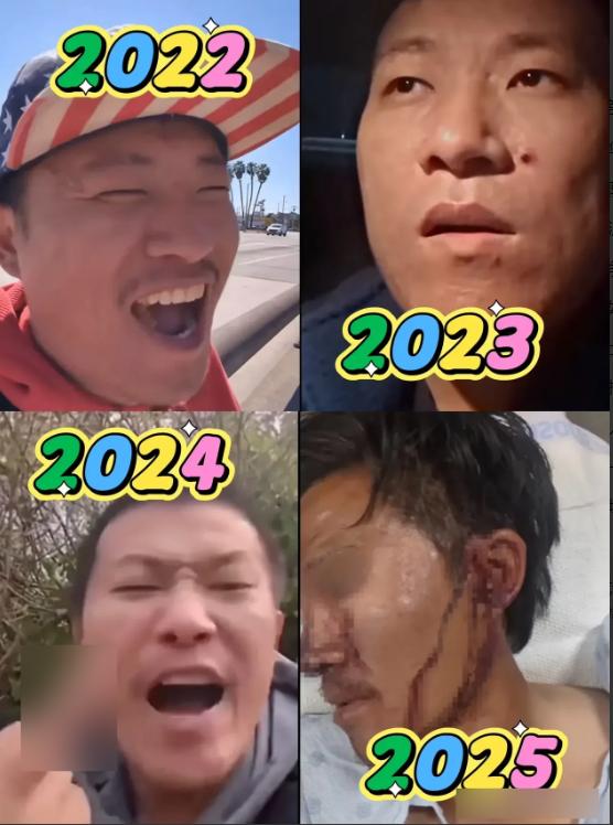甜甜圈王伟恒是真的惨到极致！
2022年意气风发，踌躇满志；
2023年满面愁容