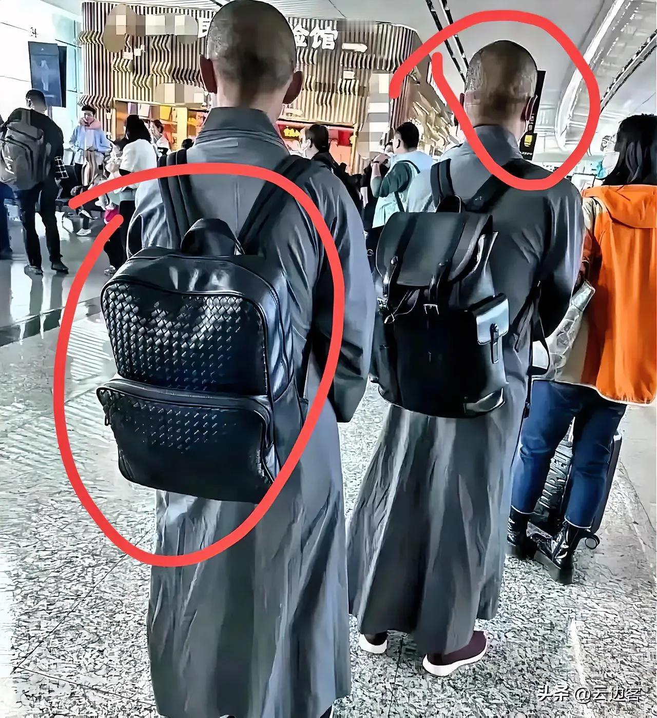 现在去逛个庙，里面大几十号“大师”，日子过得比天天挨骂的打工人还滋润。

路上遇