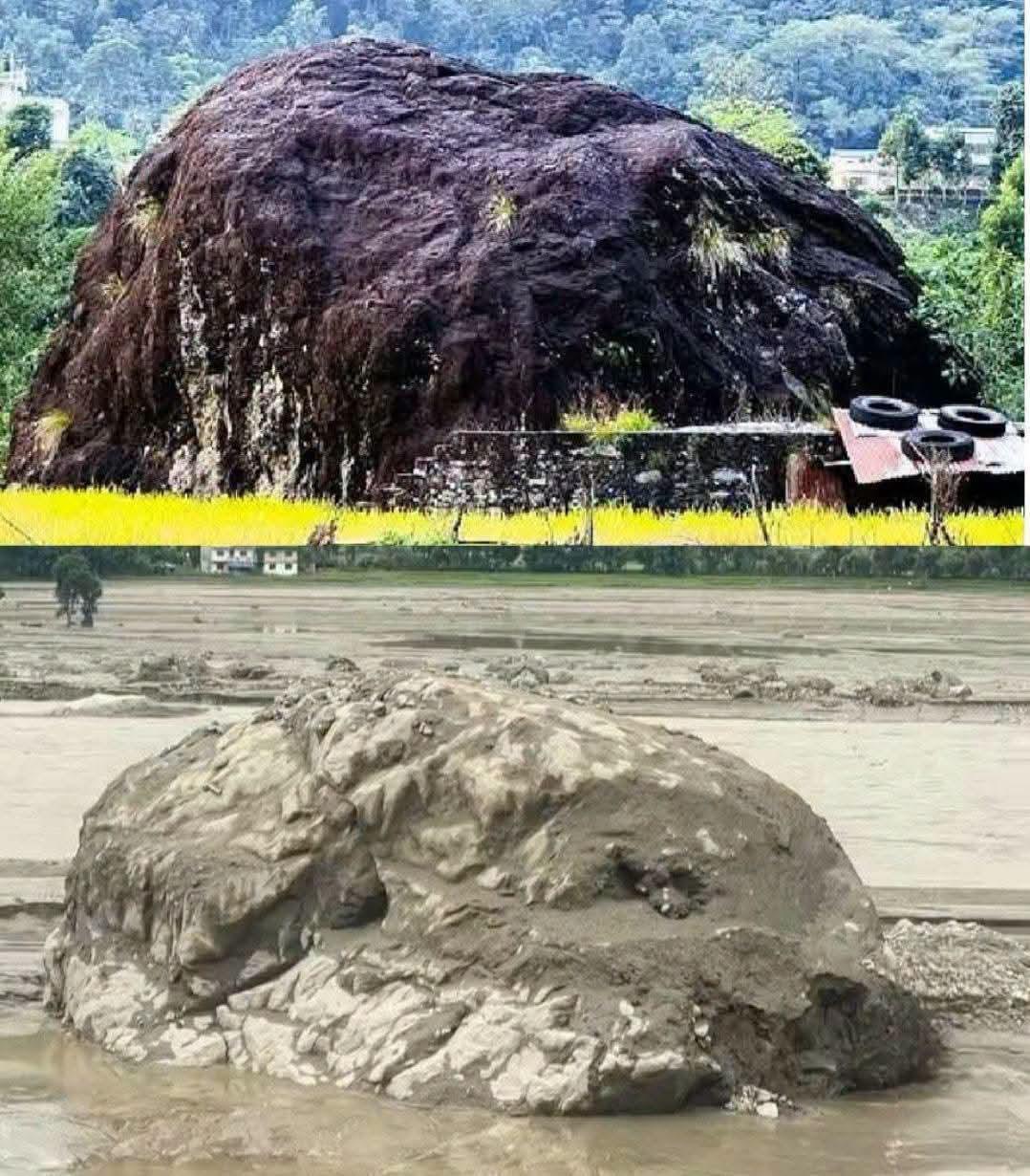 尼泊尔洪水中滚动的巨石并非普通石块，而是1792年10月2日签署《贝特拉瓦蒂条约