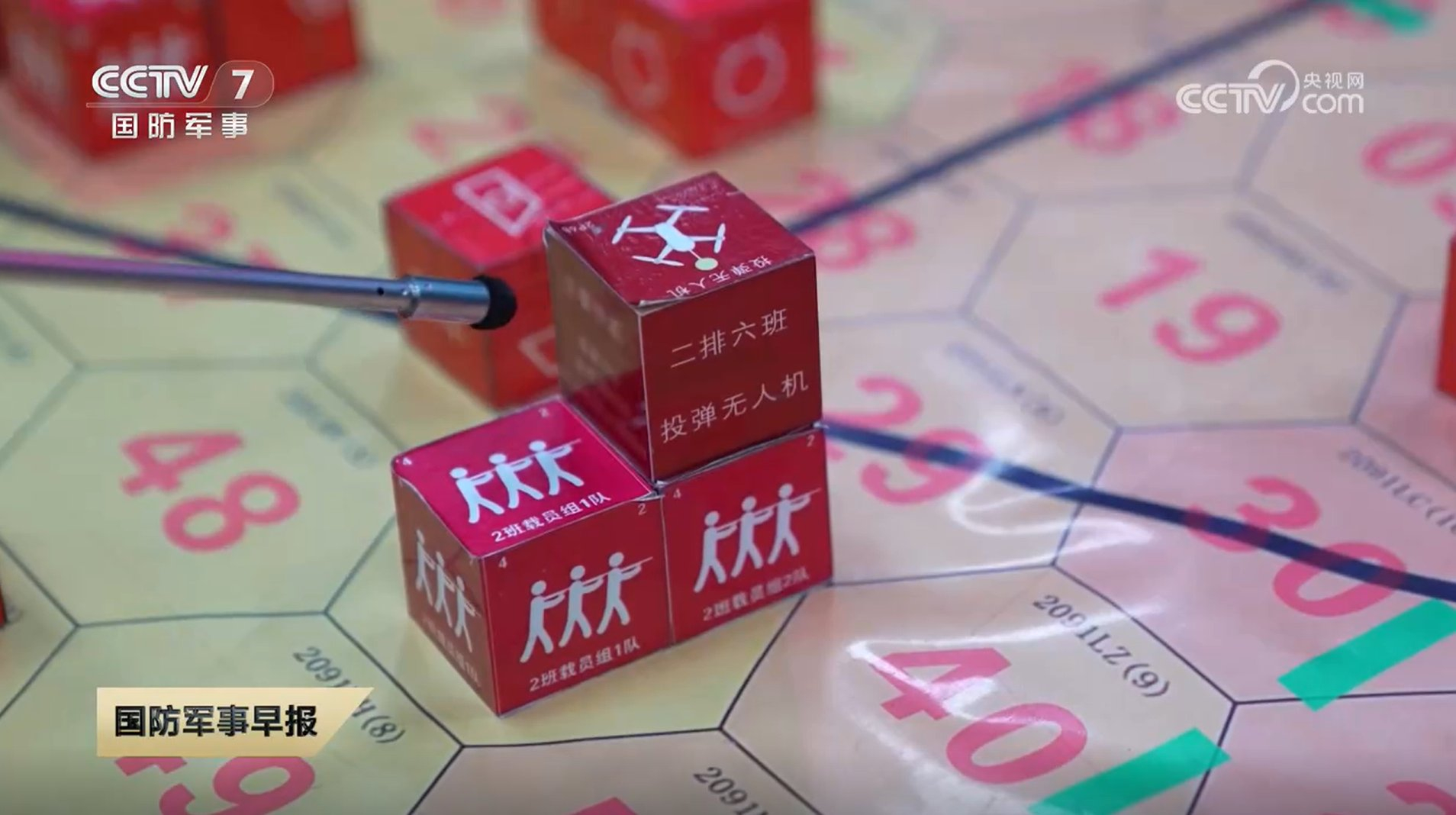 我军现在也搞这种兵棋推演了哇 