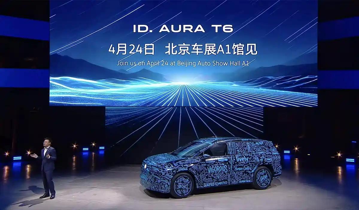 新车 大众这边还在持续推出基于中国车架构打造的电车，这方向很对，毕竟等着ID系列