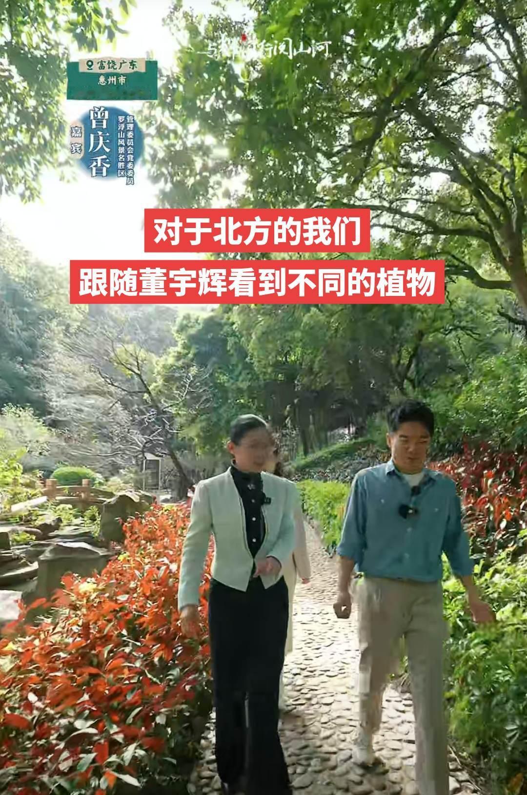 跟随董宇辉逛罗浮山