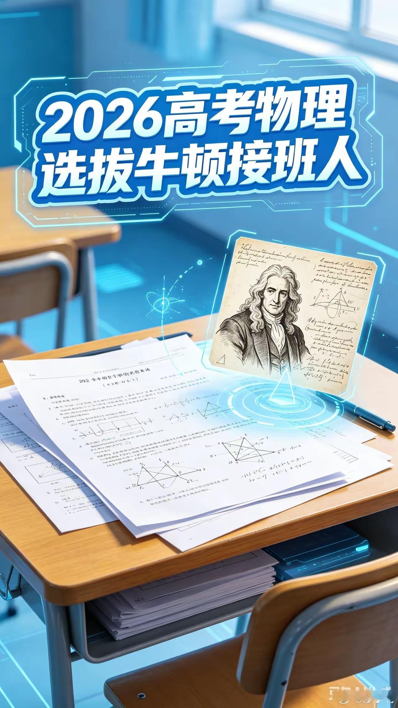 高考物理 选拔牛顿接班人这次高考物理透露出一个清晰的信息：未来物理学习，题海战术