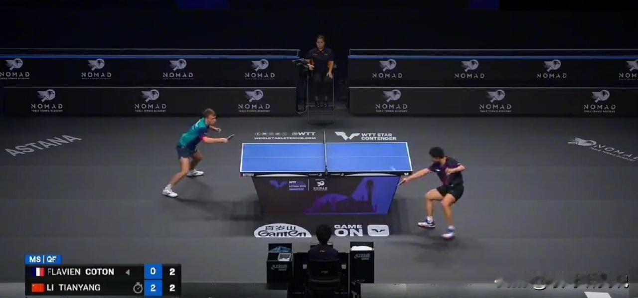 都说李天阳3-0 击败科顿是爆冷，那是因为他能出来打球的机会太少了，欧洲球员小技