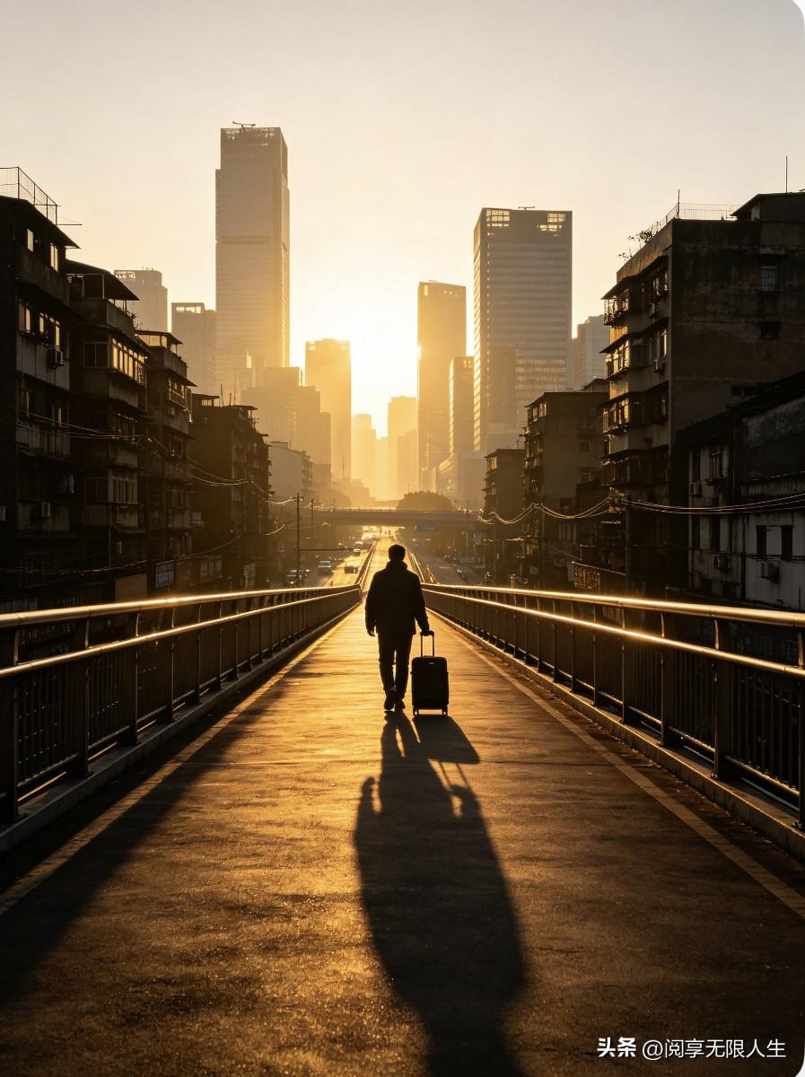 通透又清醒的一段话：
“一定要想办法赚一辈子的钱，而不是一辈子都在努力赚钱。能从
