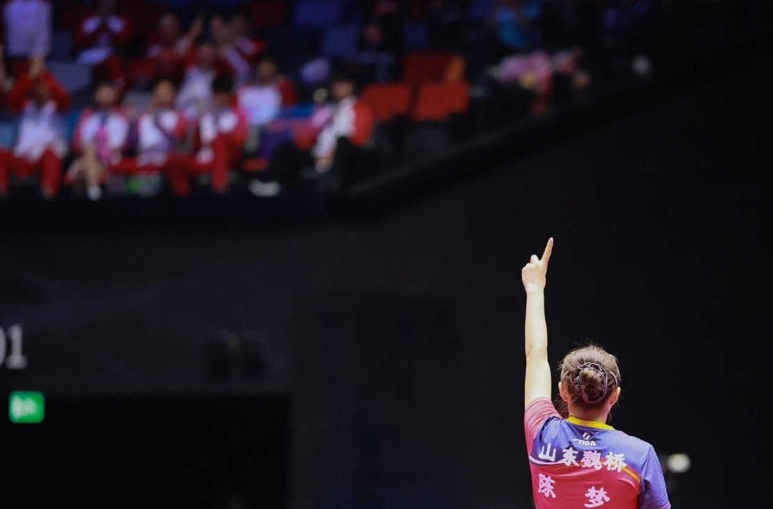 陈梦铜牌！！！一年三个月没打正式比赛只系统训练了三个月没体能没肌肉进八强是你的赛