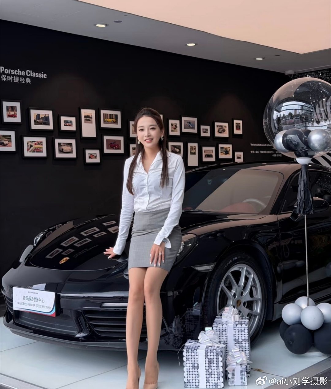 青岛保时捷女销冠目前排名全球第一每天都会收到这个女孩的热搜消息，太厉害了。一次厉