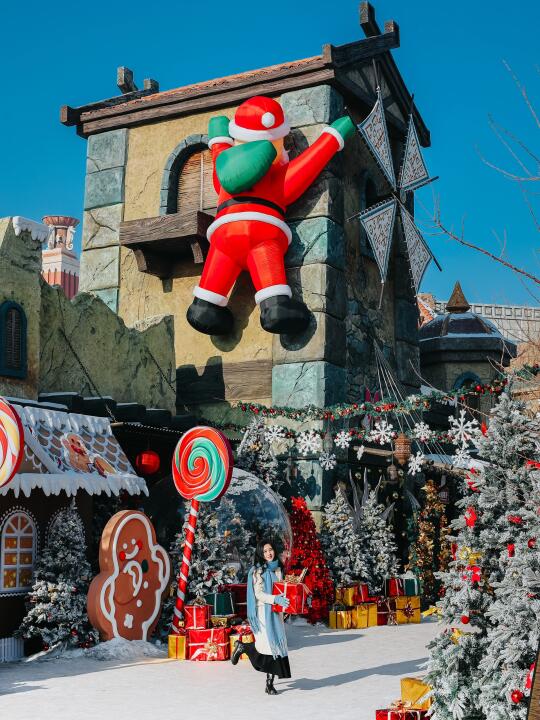 来哈尔滨很多次，今天才发现这座圣诞小镇