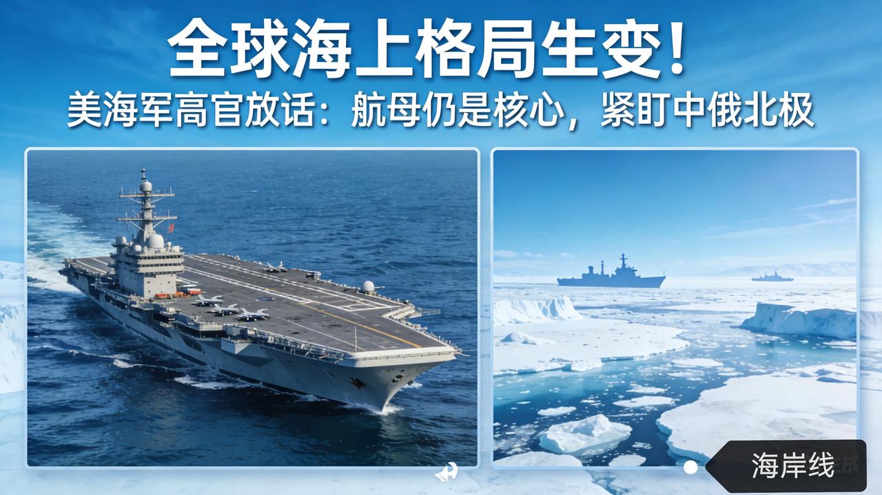 全球海上格局生变！美海军高官放话：航母仍是核心，紧盯中俄北极
 
法国《快报》2