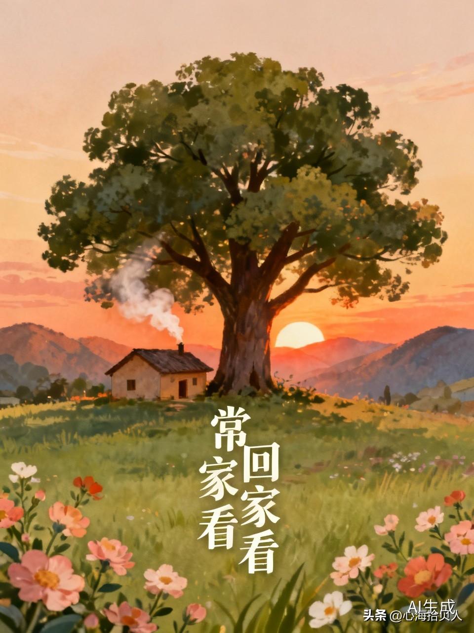 我们忙着追逐名利，忙着奔赴生活，却忽略身后渐渐老去的亲人。
他们从不奢求大富大贵