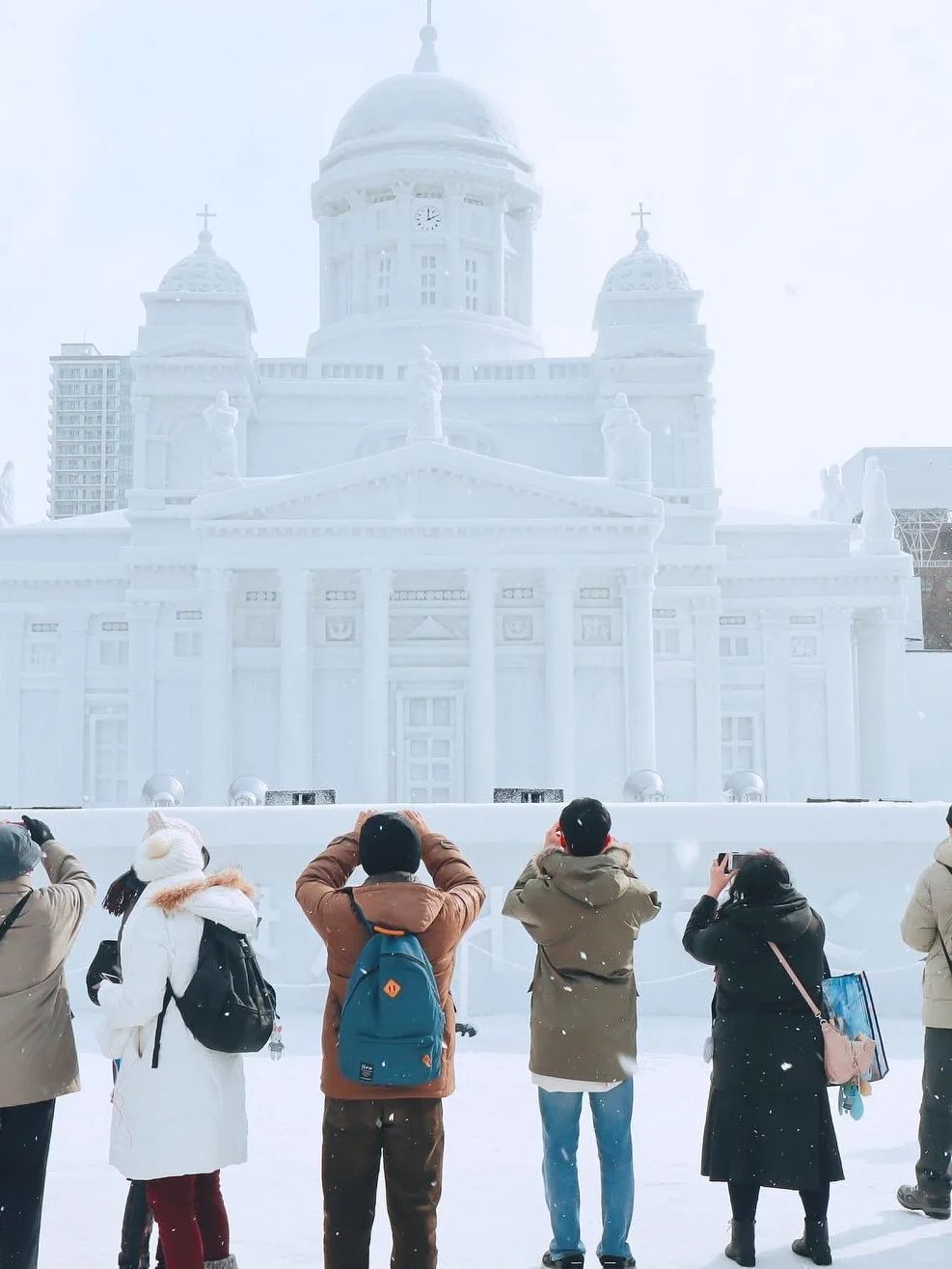 6天轻奢游‼️北海道不滑雪，雪灯祭美si我算啦