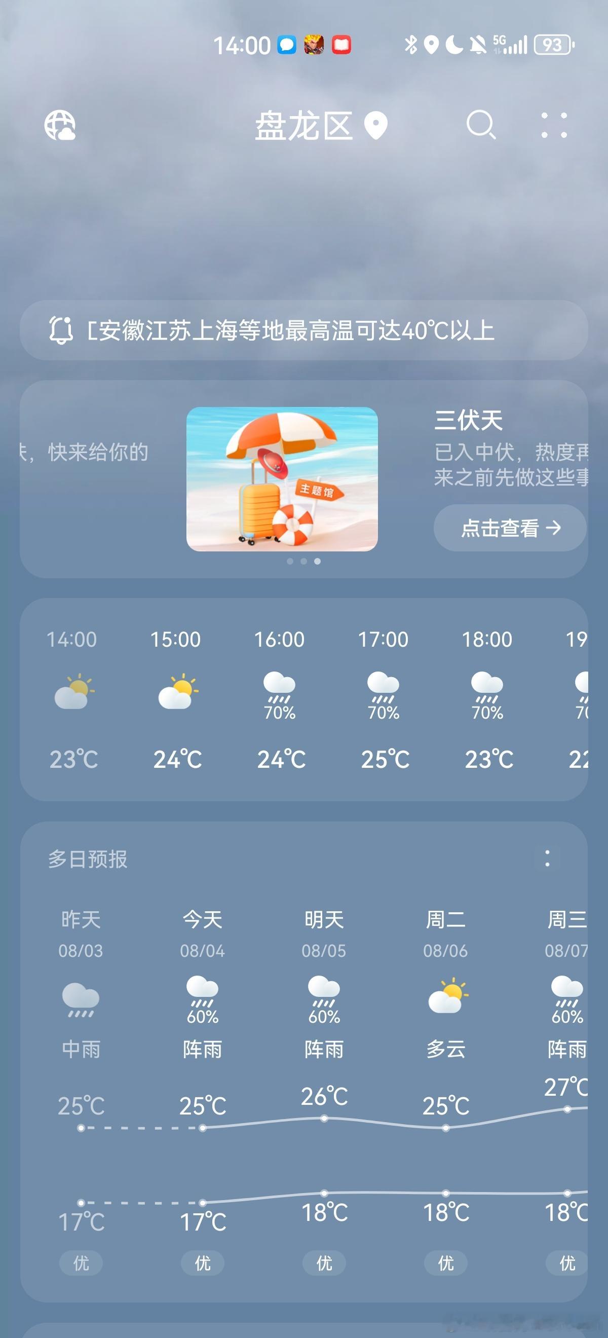 这次跟着老师到云南开会，躲过了江苏的高温[喵喵] ​​​