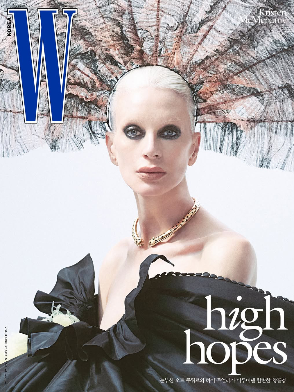 W Korea Vol. 8 / 2025 ：Kristen McMenamy 