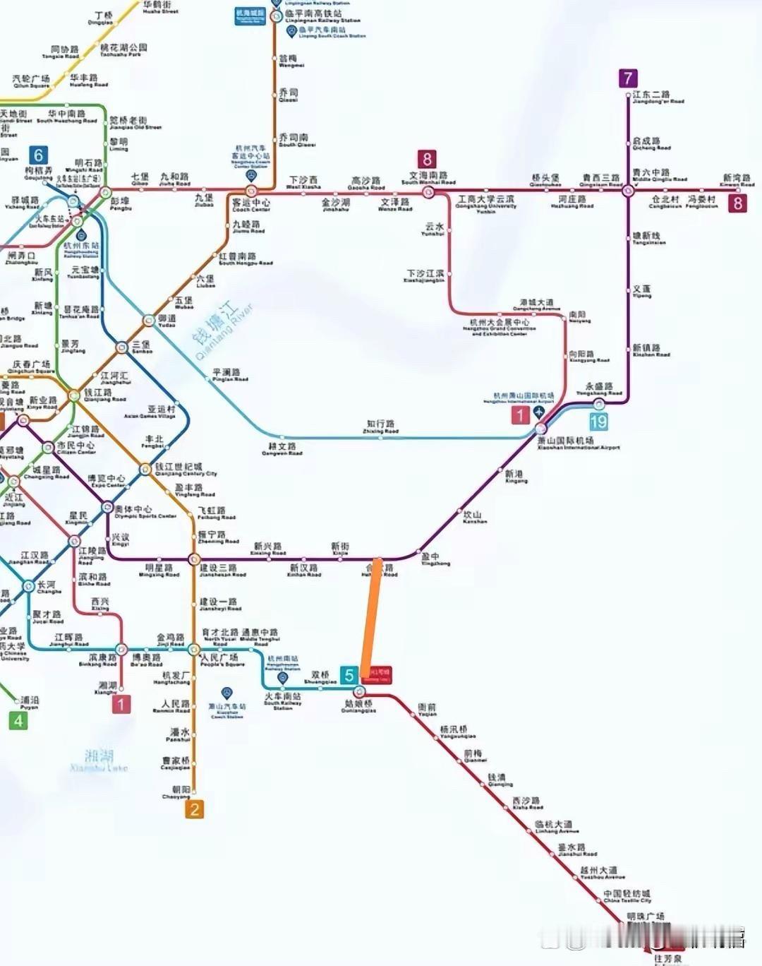 地铁压缩审批，绍兴地铁可实施地铁完善，把绍兴地铁一号线延伸到合欢路，可最快解决绍