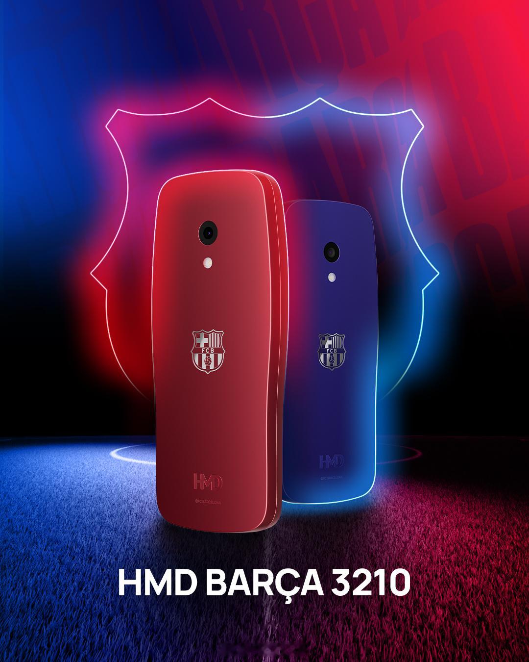 HMD Barça 3210，别说，这功能机还挺好看的[开学季][开学季][开学