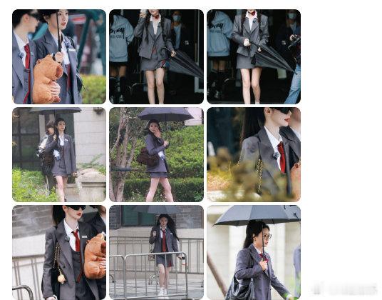 #女子推理社全员制服造型##女推2制服造型路透# 女子推理社全员制服造型，满分优