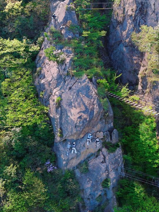 杭州出发1h，江浙沪zui刺激的悬崖乐园！
