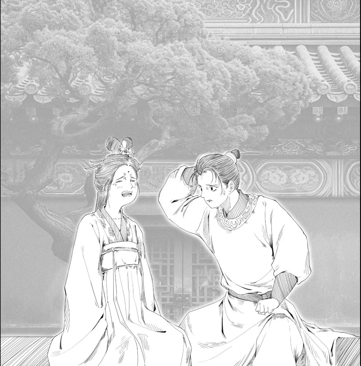 “人潮川流不息，我的眼里只有你”
