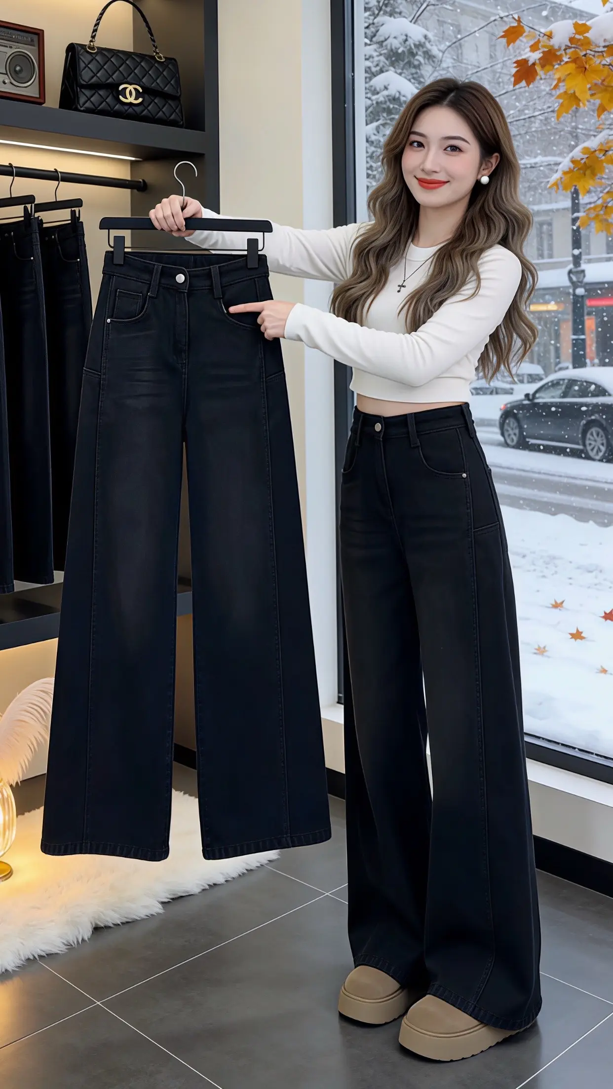 过年穿什么过年我就这样穿 谁穿谁好看 冬季出游穿搭思路 冬日气质穿搭还得看我