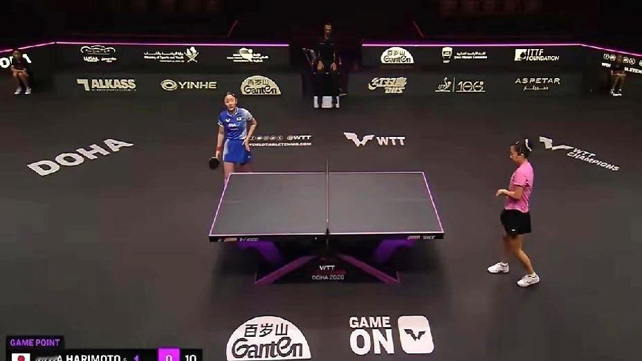 韩国一姐申裕斌这签运，真是没谁了！

2025年WTT冠军赛横滨站，首轮就直接撞