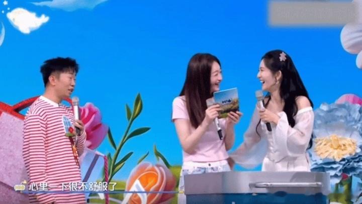杨迪在好六不舒服了杨迪不舒服当场就说出来了你好星期六 这番私下闲聊被杨迪当场捕捉