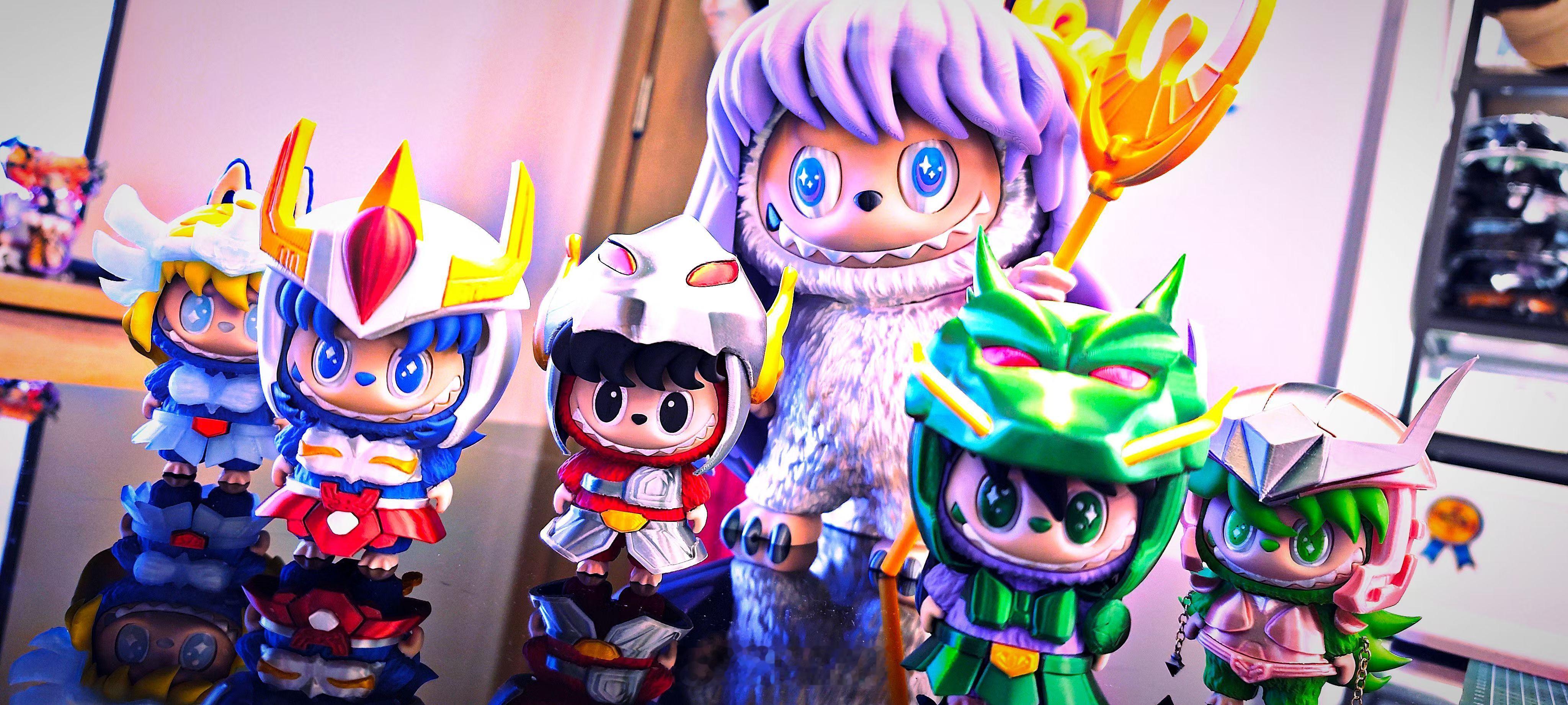 朋友用3D打印机做的拉布布圣斗士毫无违和感，牛批啊