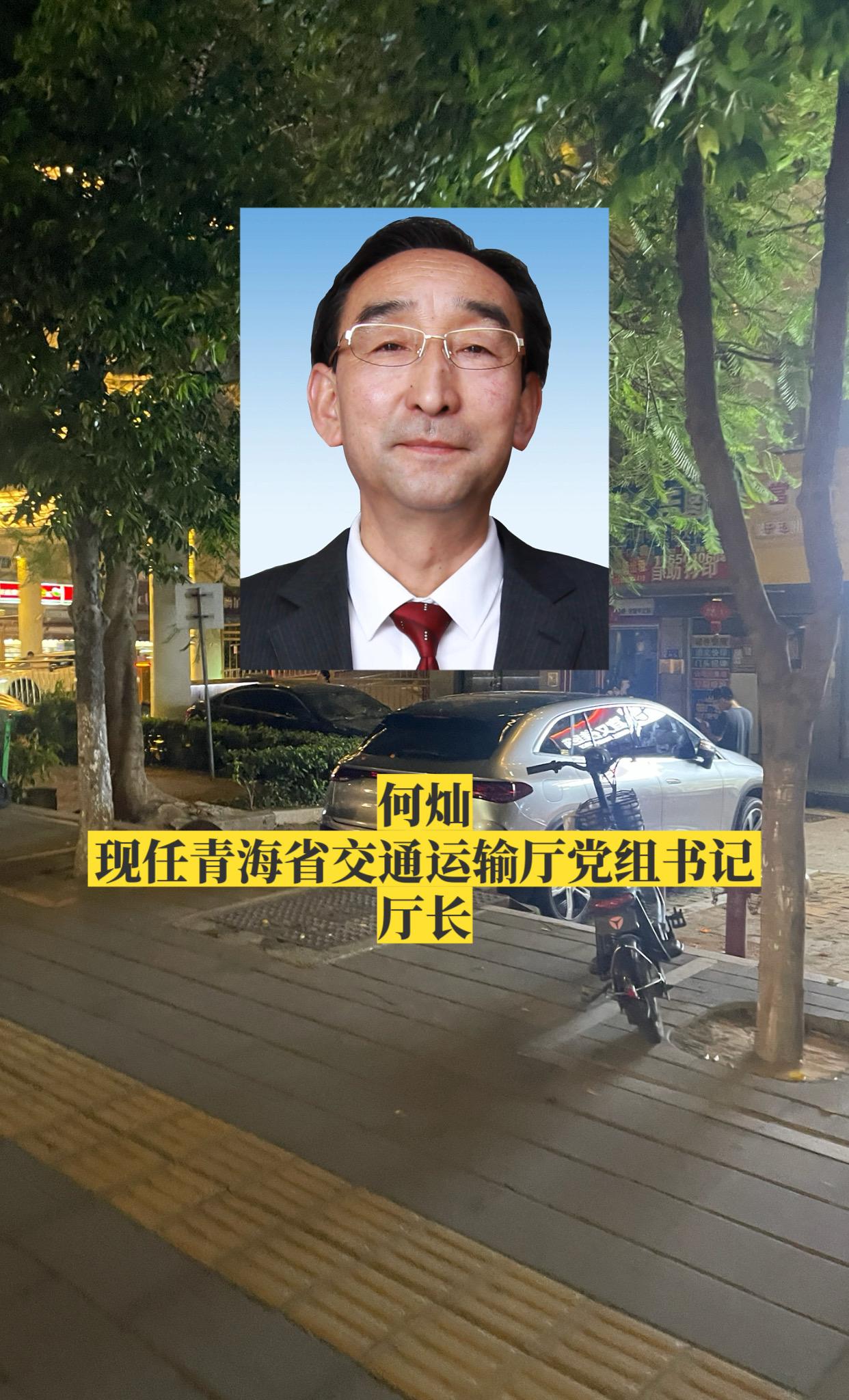 青海交通运输厅领导。