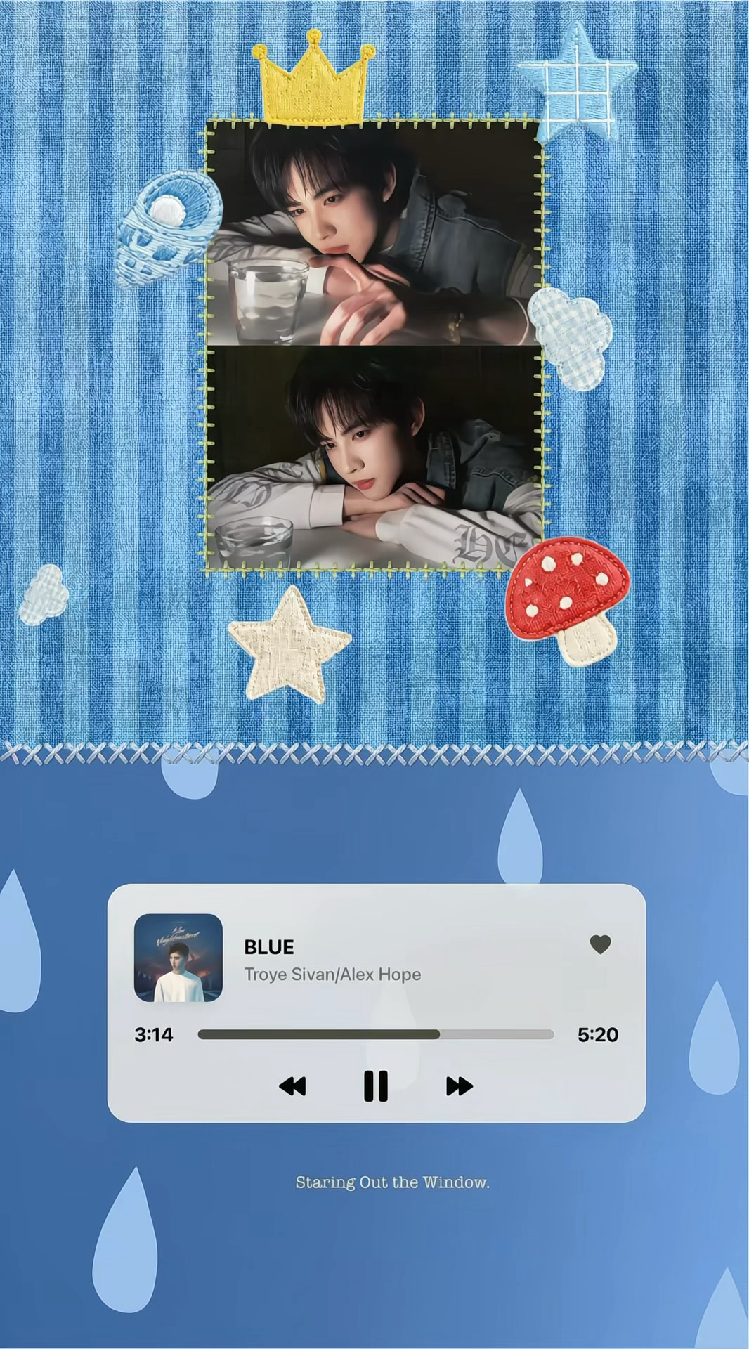 你是漫长潮湿梅雨季节里的第一束光 
