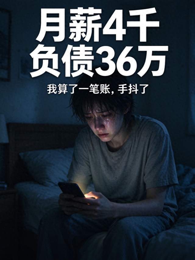 我，30岁，月薪四千，负债三十六万：算了账后，我决定开始搞钱