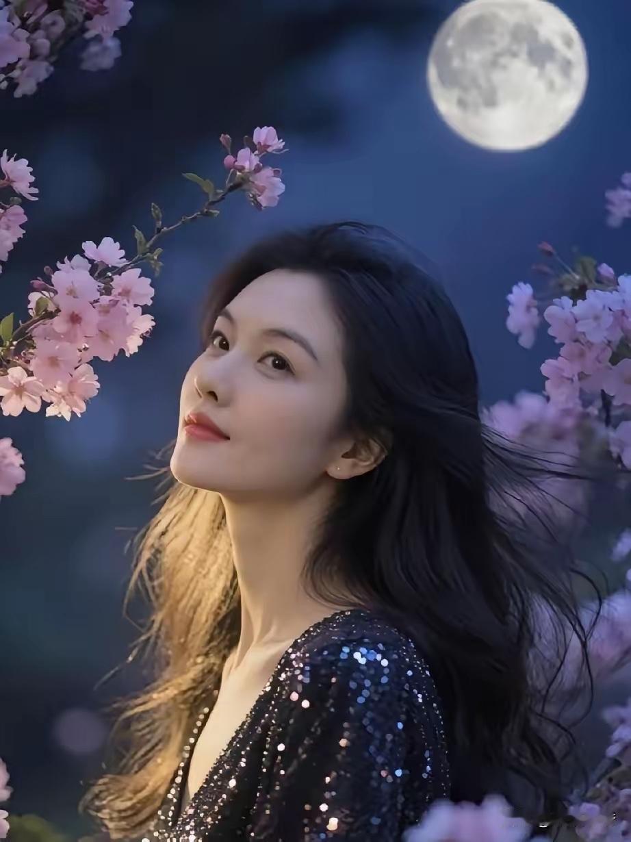 月下花香人欲醉，
情男爱女提前会。
横批：《花月之会》