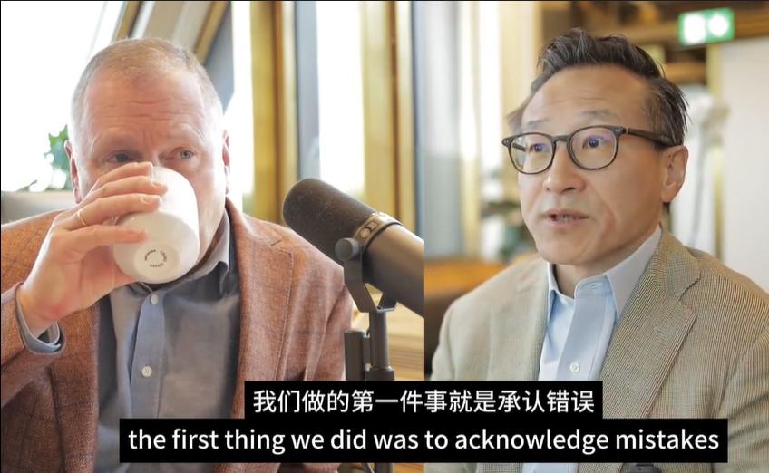 看了这段视频，才明白蔡崇信为什么会被马云看重！
蔡崇信，就是那位辞去投资公司70