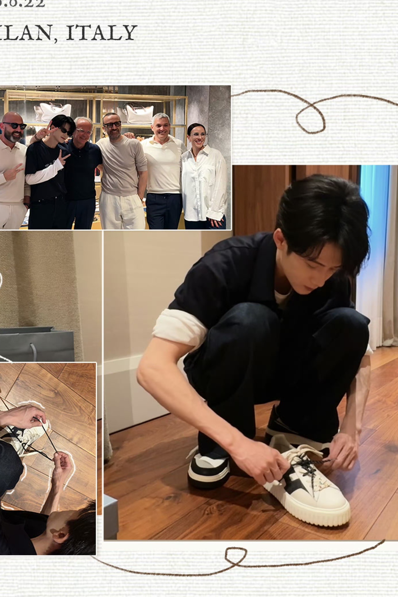 檀健次 非总限时花絮掉落丨檀健次米兰  专栏 · 檀健次的合影  专栏 · 檀健