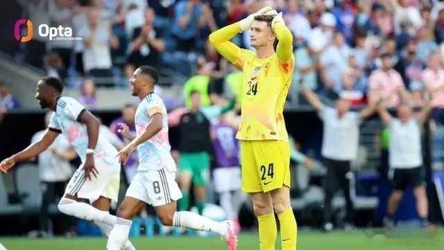美国队7次参加世界杯1/8决赛6次被淘汰，包括最近4次2026年世界杯1/8决赛