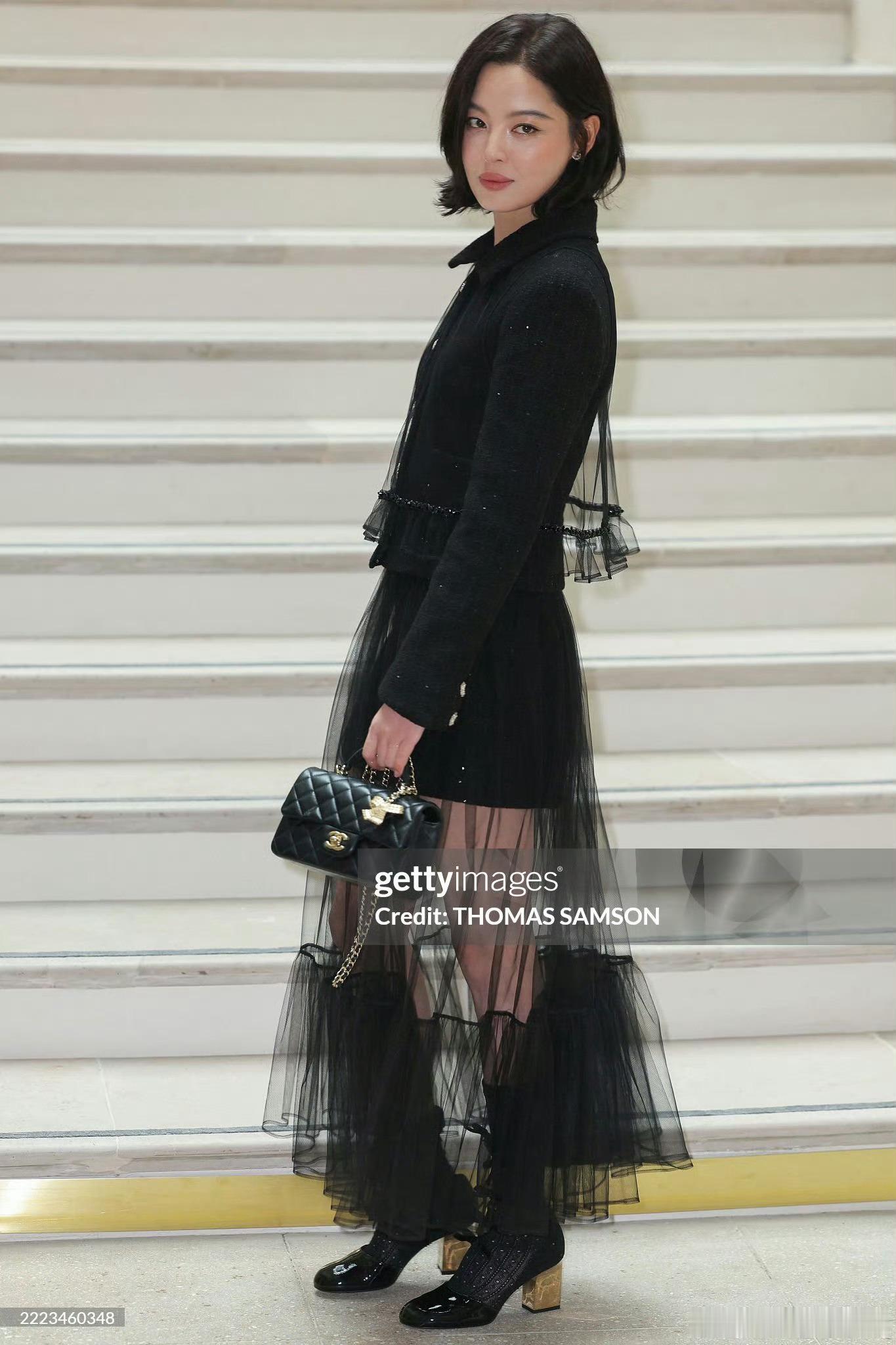 辛芷蕾CHANEL 2025 秋冬高定秀G社生图香奈儿大秀巴黎高定时装周 ​​​