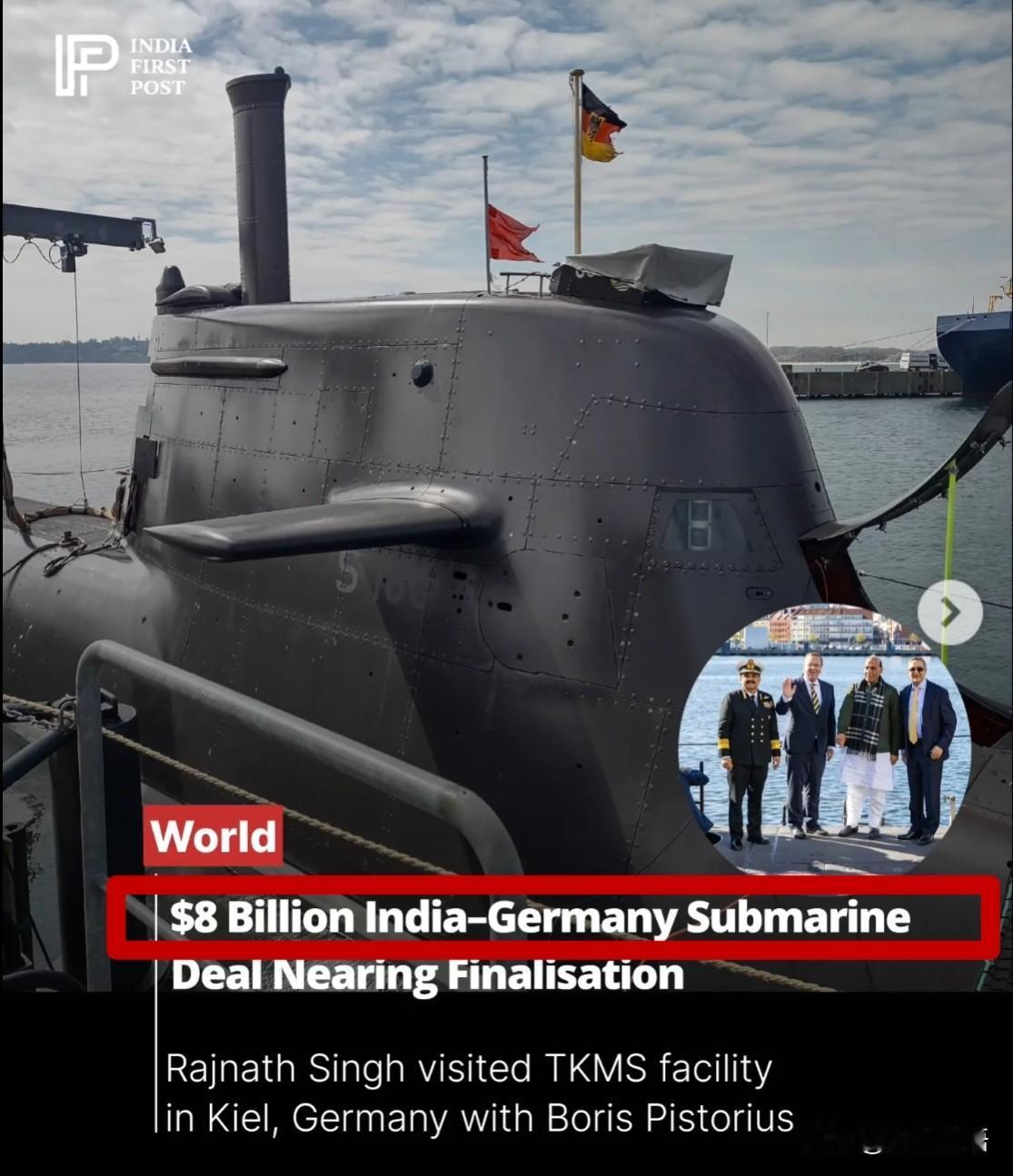 辛格访问德国后，三哥那边传回了喜讯，说是买到好东西了，那就是斥资80亿美元采购6