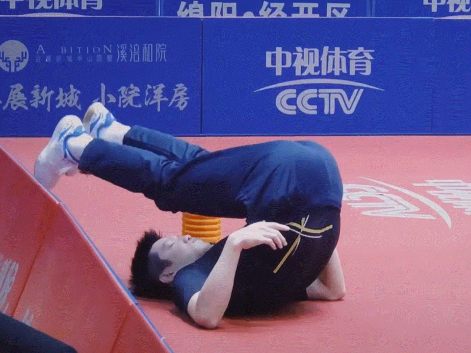 樊振东这个柔韧度又是谁的一辈子？十八铜人只会把我打成这样