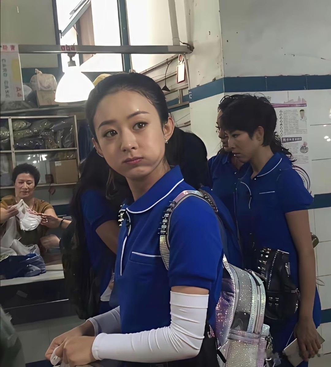 赵丽颖早期居然长这样，好像花千骨那个时期啊 