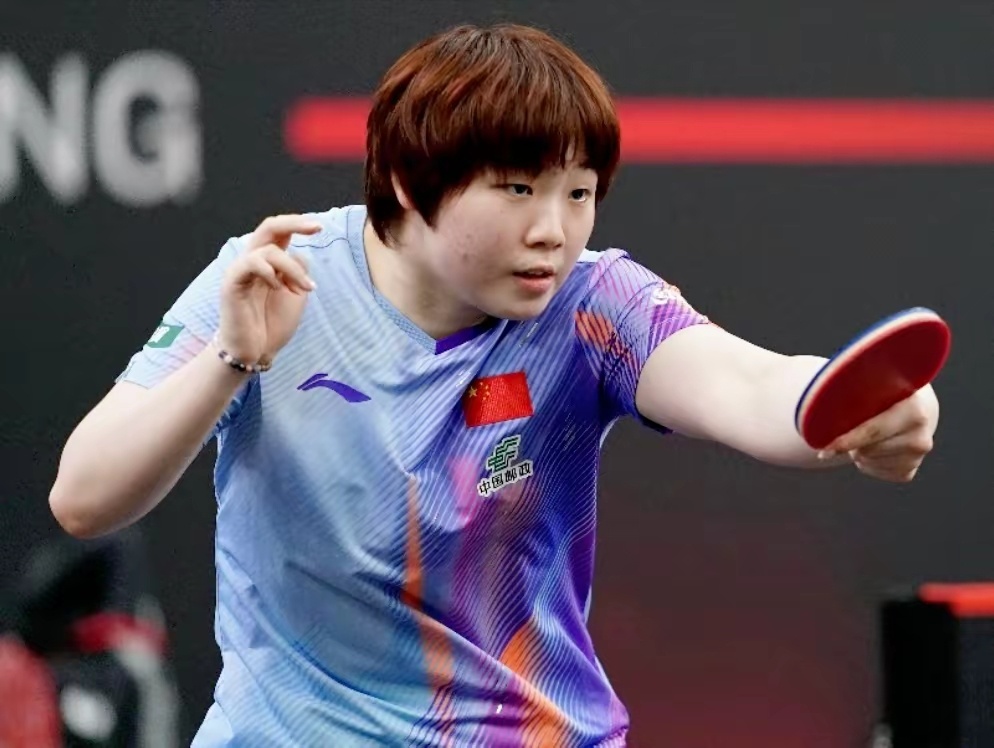 蒯曼2:3不敌早田希娜，无缘新加坡大满贯女单八强乒乓球早田希娜 2月27日，WT